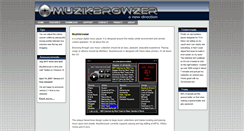 Desktop Screenshot of muzikbrowzer.com